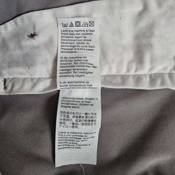 J. Crew Thomson FLEX Light Gray Tapered Fit Straight Chino Pants Size W34 L34 - Picture 10 of 16